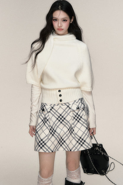 Style Sweater And Skirt Set-Up