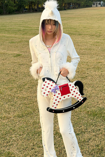 Rocking Horse Crossbody Handheld Bag
