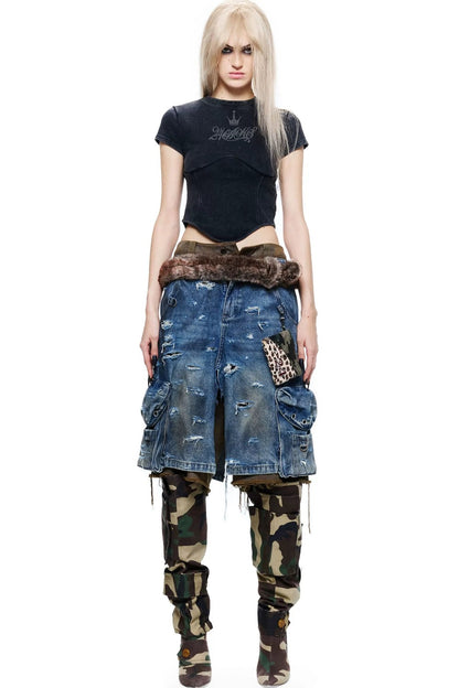 Millennium Punk Rhinestone Blouse