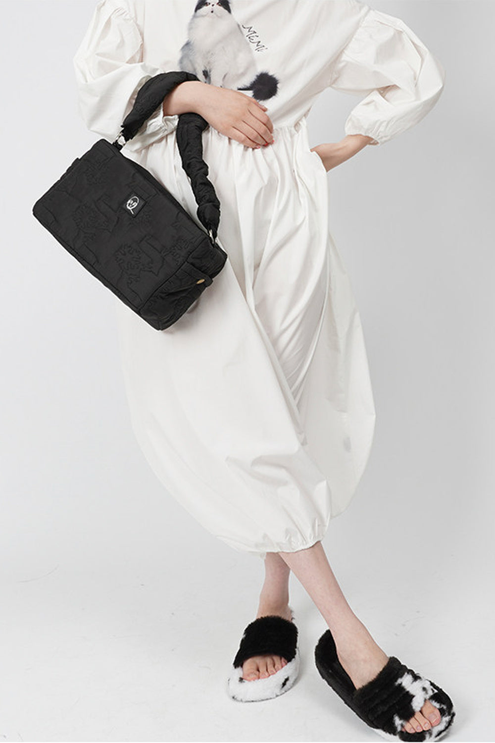 Wild Quilted Crossbody Bag