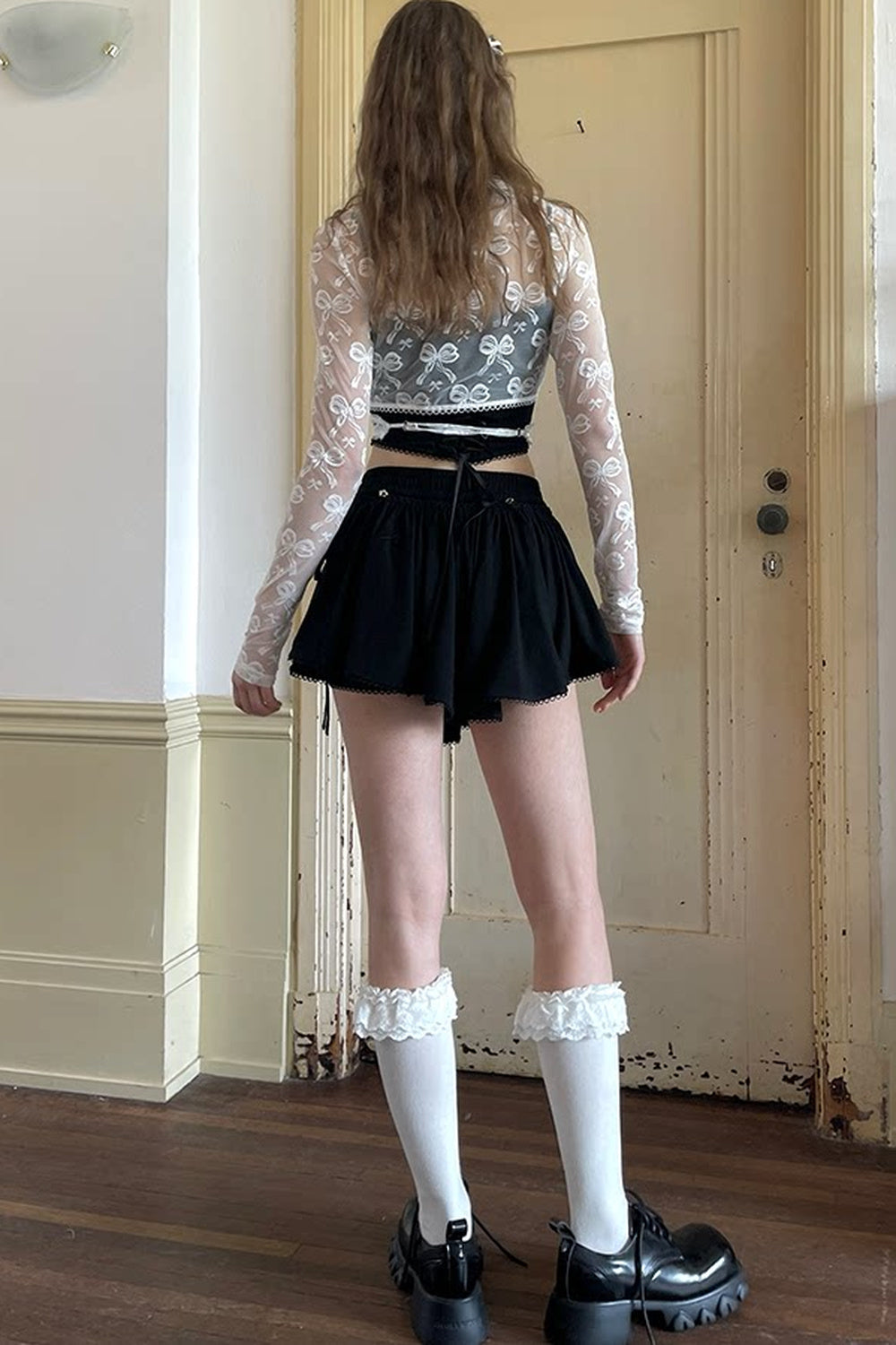 Angel's Tears Jacquard Ballet Top