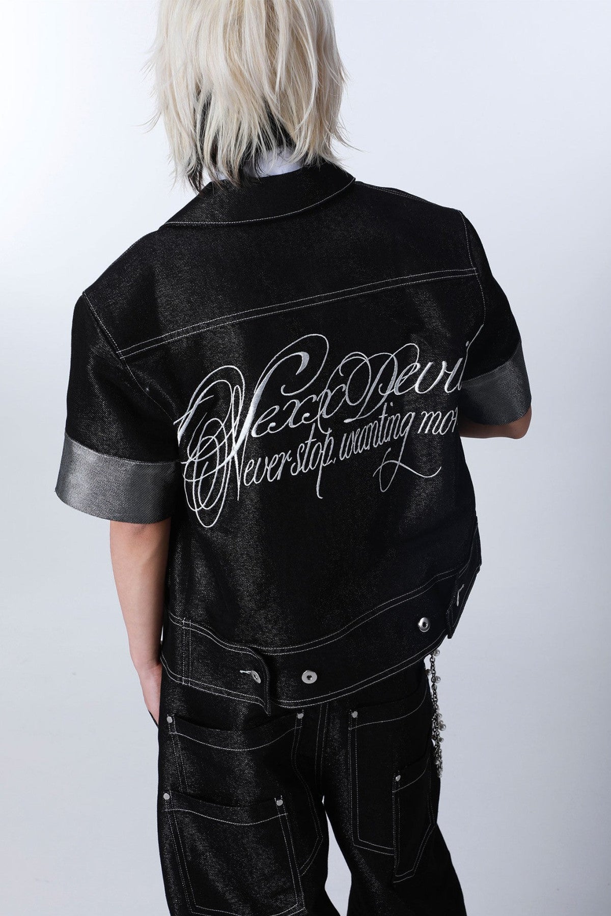 Short Sleeve Denim Jacket
