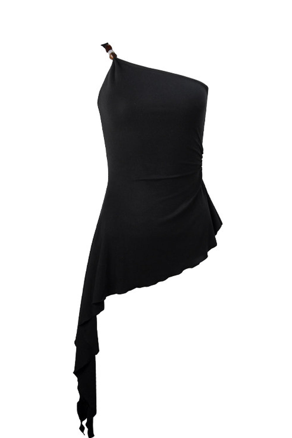 One-Shoulder Ruffled Camisole Top