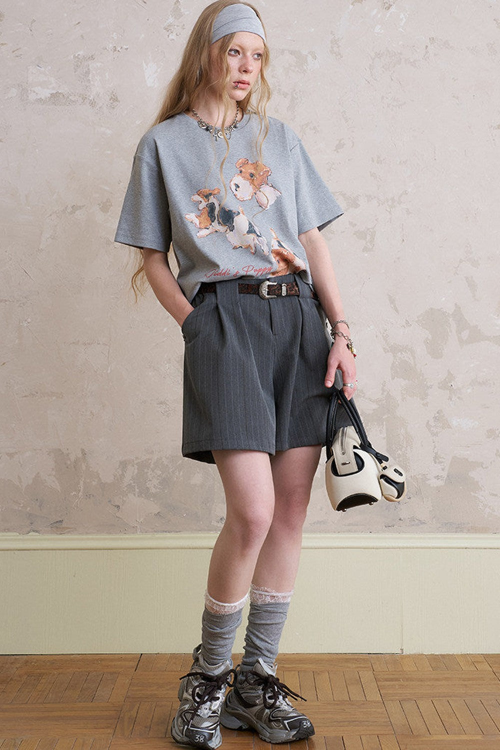 Short Sleeve Shorts Trousers T-Shirt Set-Up