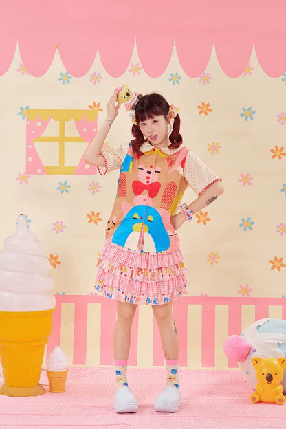 Polka Dot Cake Skirt