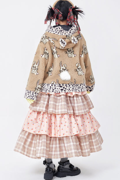 Showa Retro Patchwork Skirt