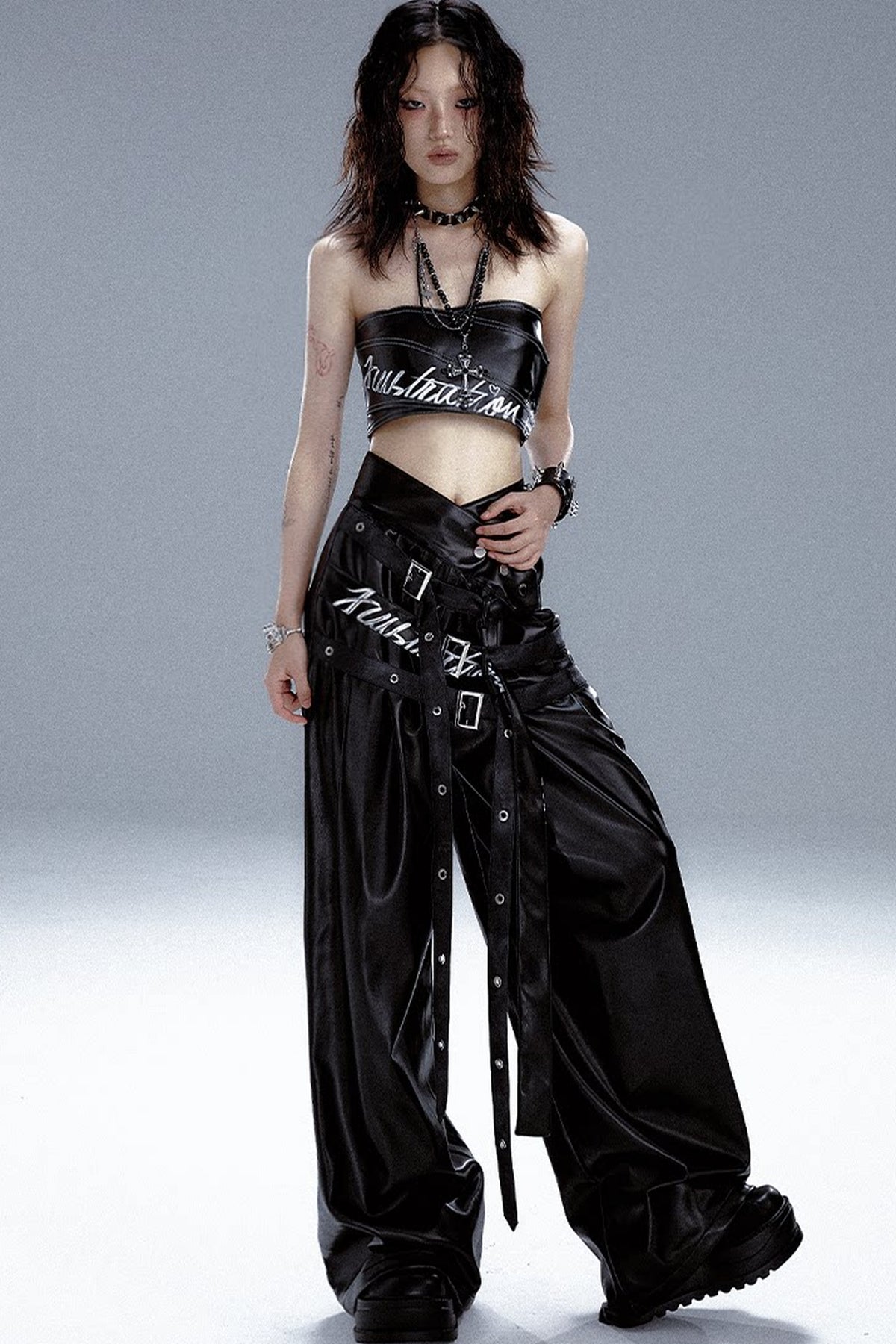 Punk-Graffiti-Drapehose