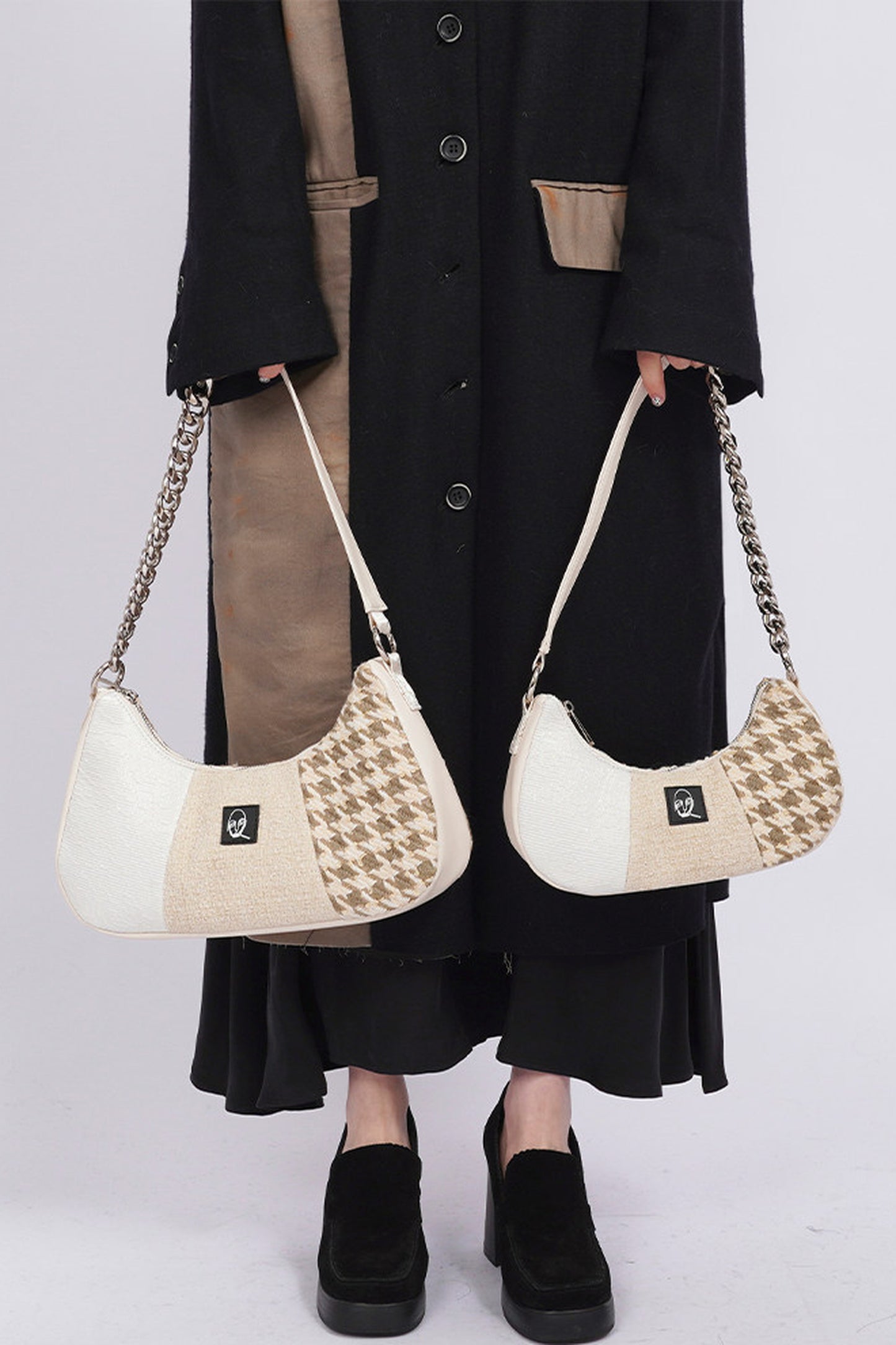 Borsa a tracolla color block Wild