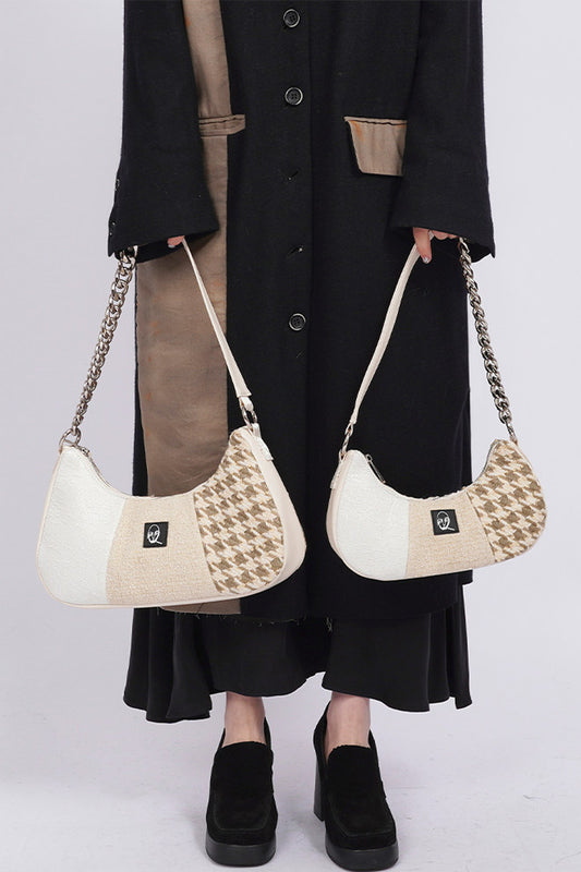 Wild Color-Block Crossbody Bag