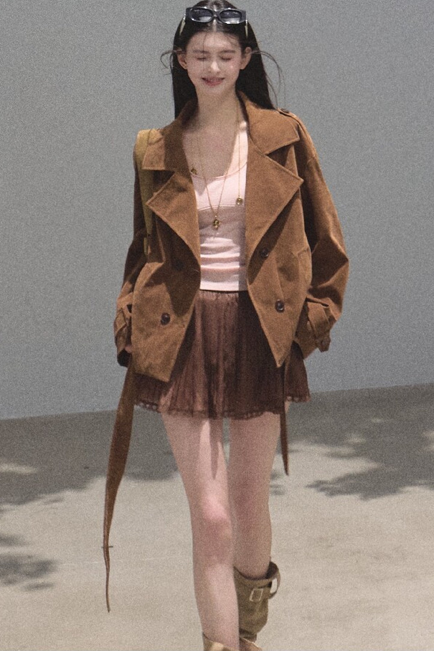 Longing Chiffon Pleated Skirt