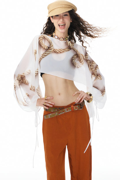 Multi-Color Printed Blouse