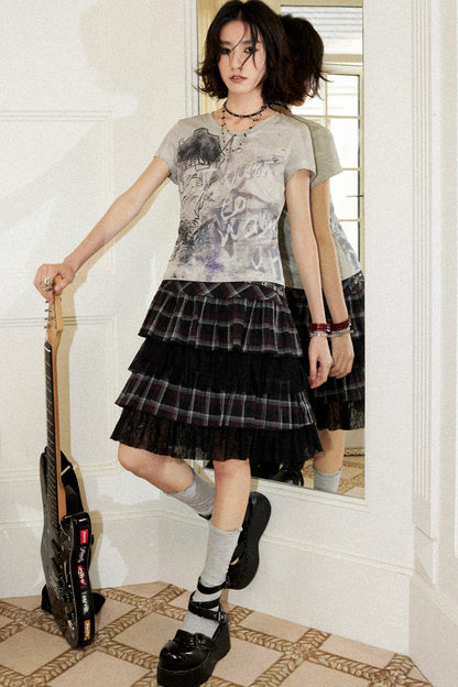 Sleepy Cropped T-Shirt