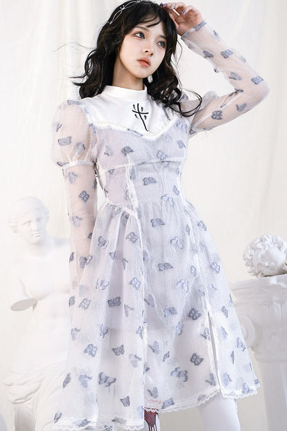 Butterfly Lace Princess Dress