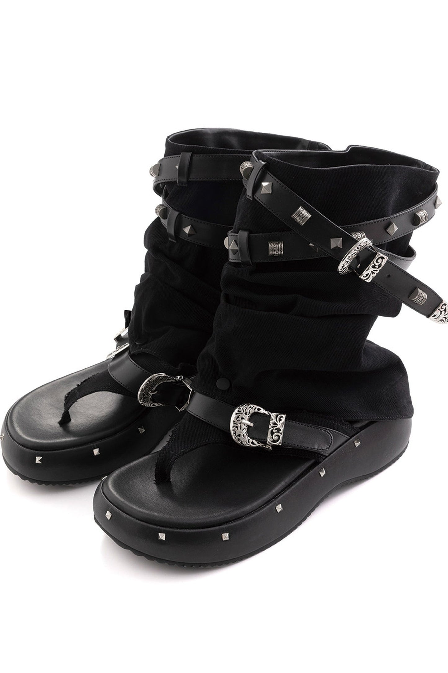 Decadent Punk Rivet Sandals