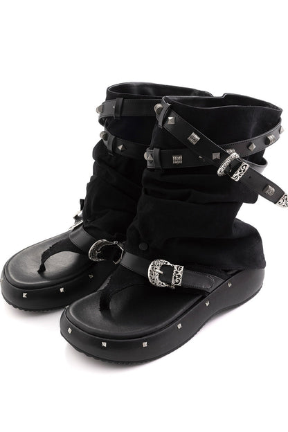 Decadent Punk Rivet Sandals