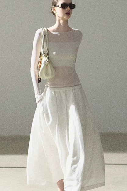 Lyocell Triacetate Slim Top