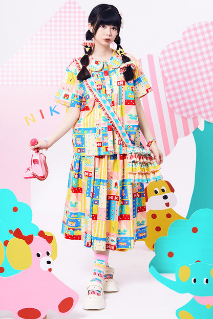Original Colorful Printed Shirt