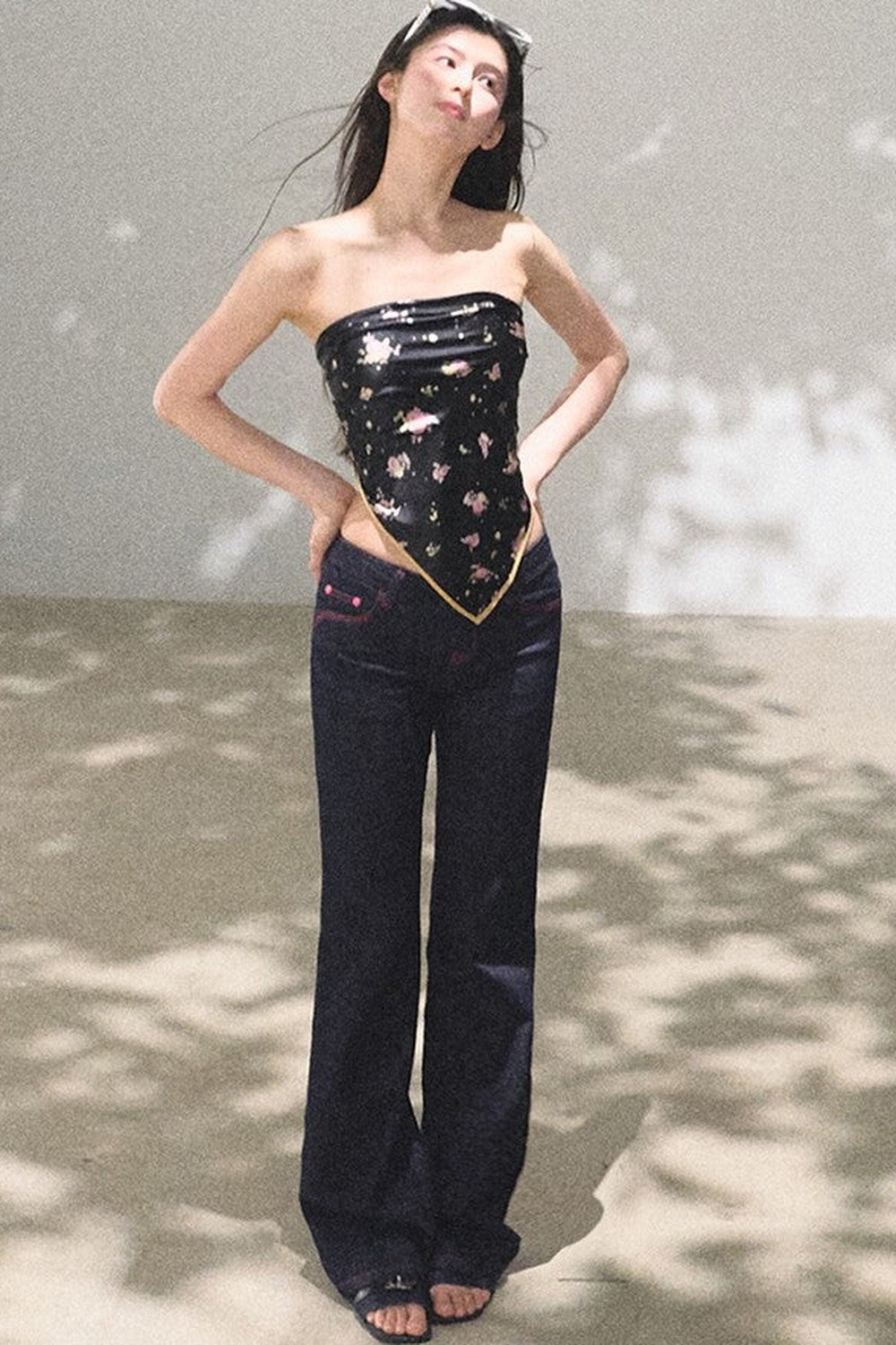 Mulberry Silk Magic Scarf Top