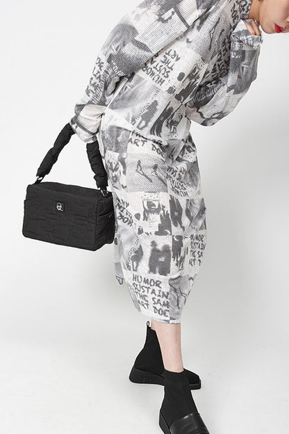 Wild Quilted Crossbody Bag