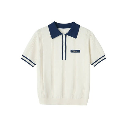 Retro Hollow-Out Knit Sweater
