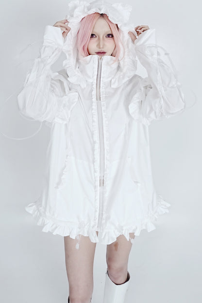 Cat Ear Ruffle Sun Jacket