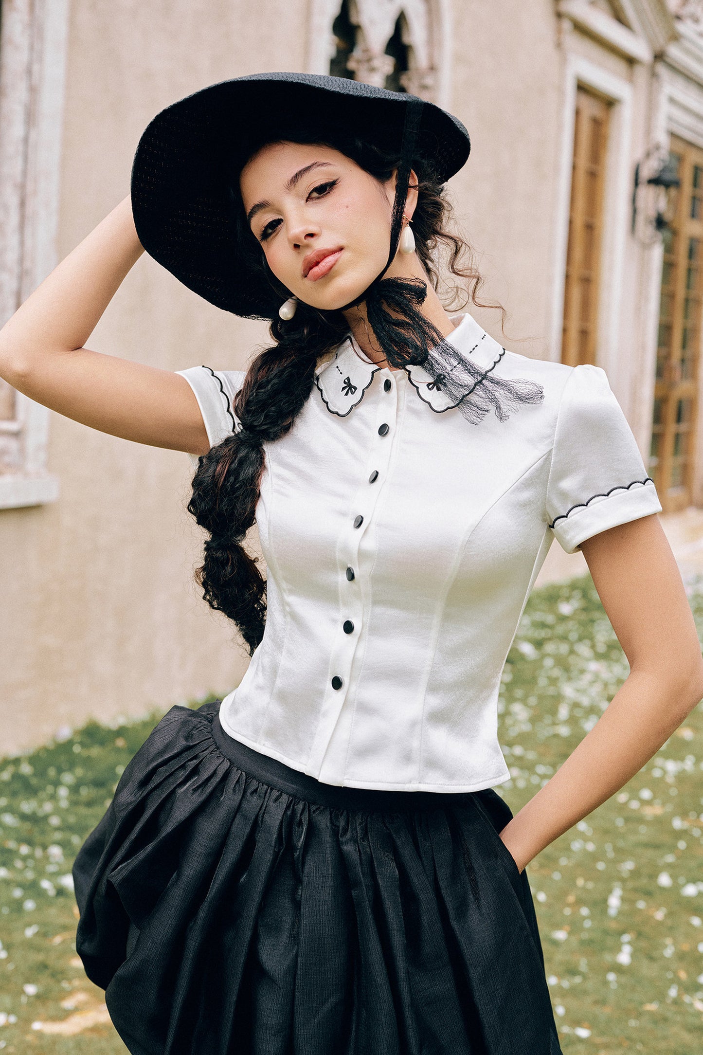 French Academy Style Shirt and Dress Set-Up