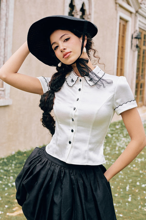 French Academy Style Shirt and Dress Set-Up