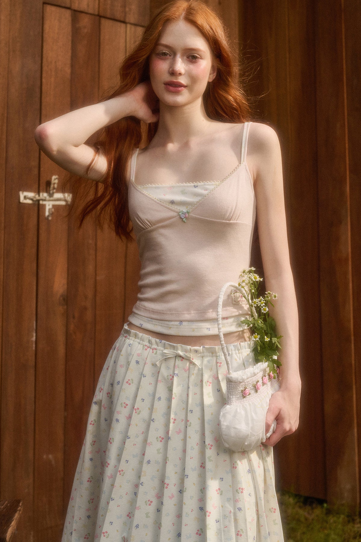 Soft and Comfortable Fruit Print Camisole