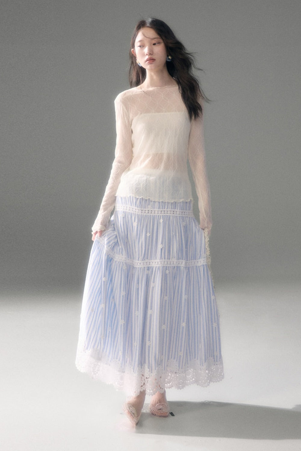 Echo of the Wind Lace Top