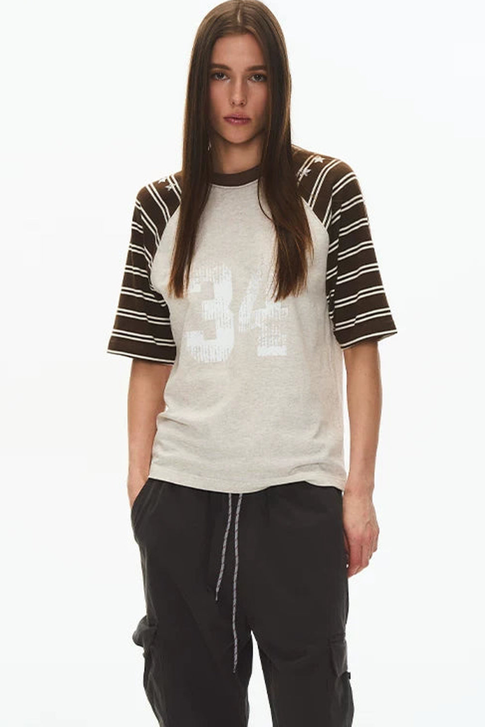Retro Stripe Raglan T-Shirt