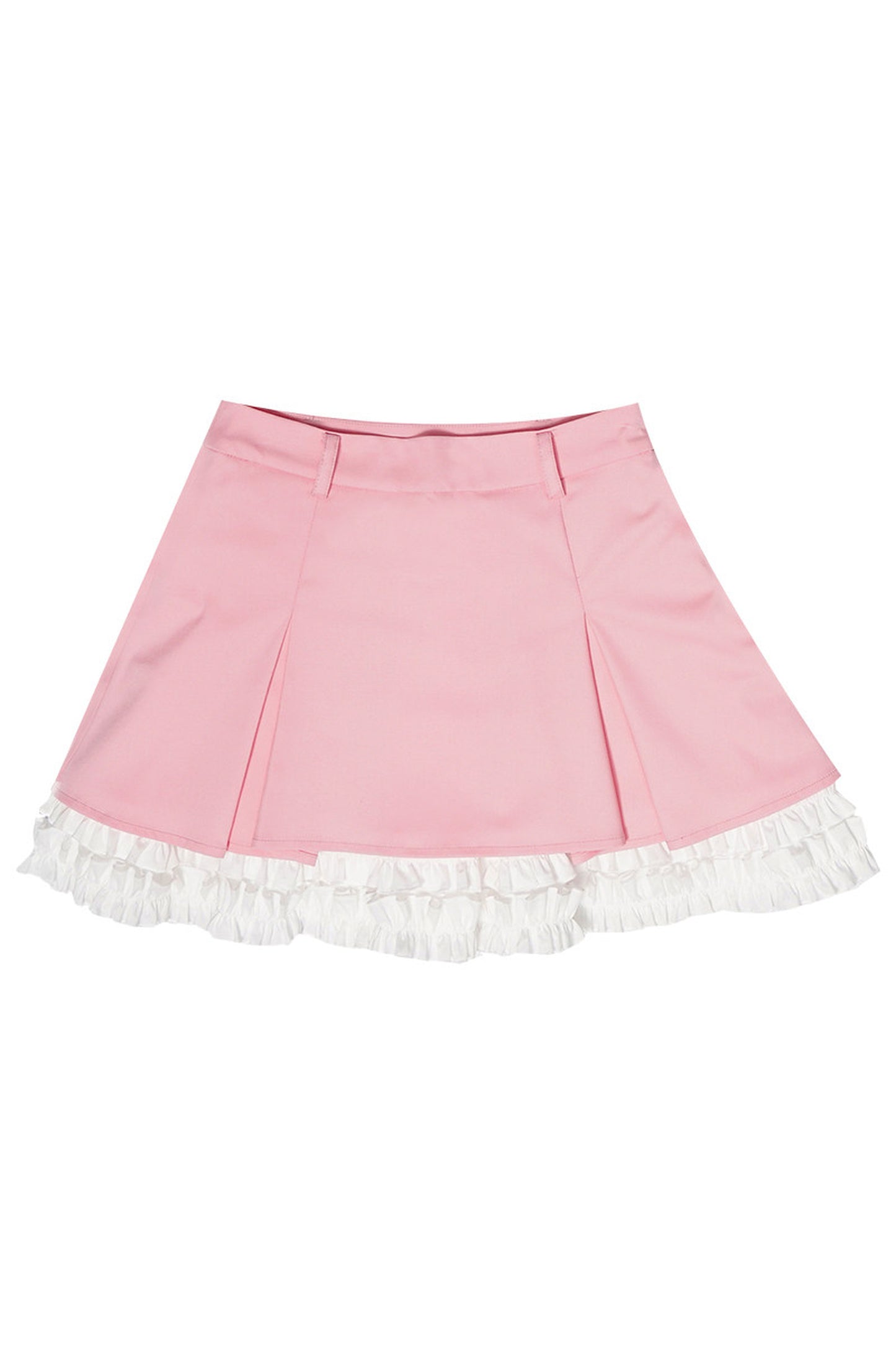 Heavenly Pleated Lace Skirt
