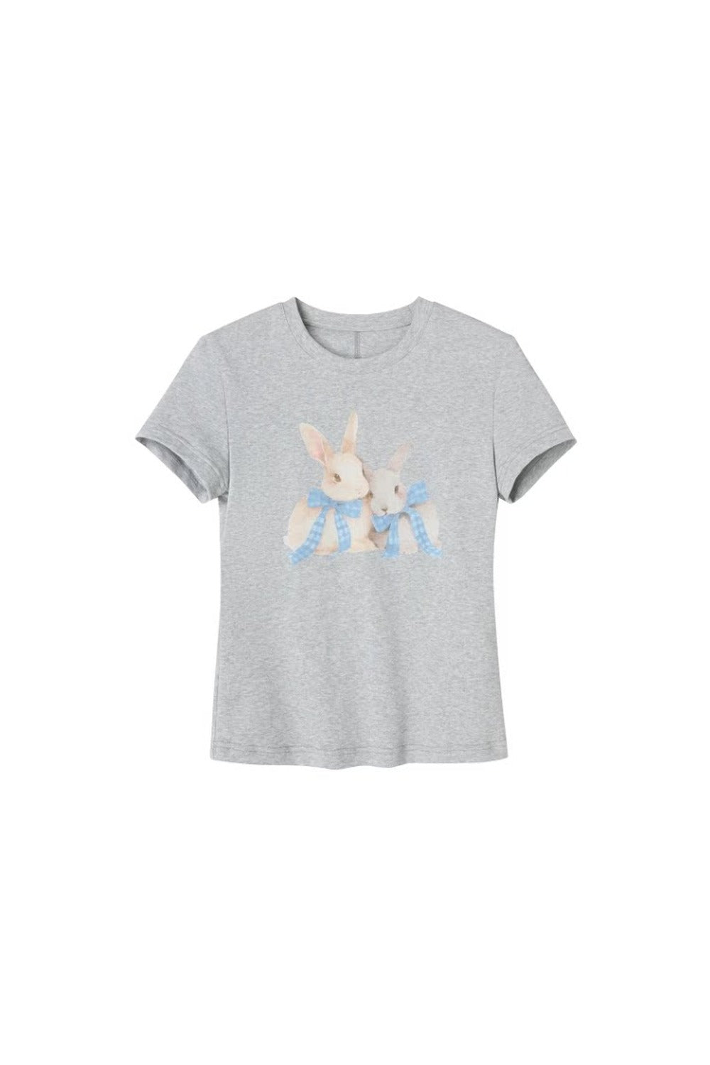Retro Bowknot Rabbit Top