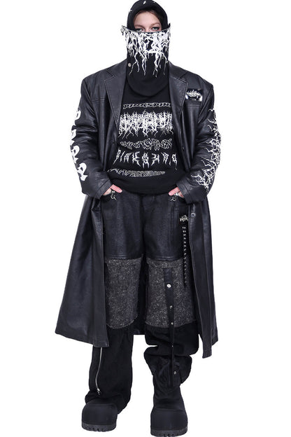 Oversized Deconstructed Mask Hoodie