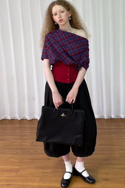 Plaid Short Sleeve Shirt
