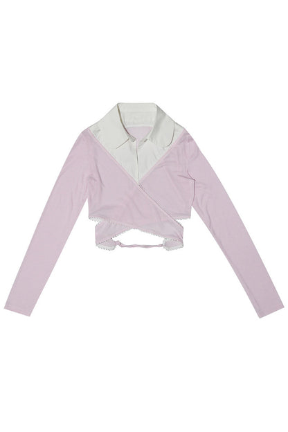 Angel's Tears Jacquard Ballet Top