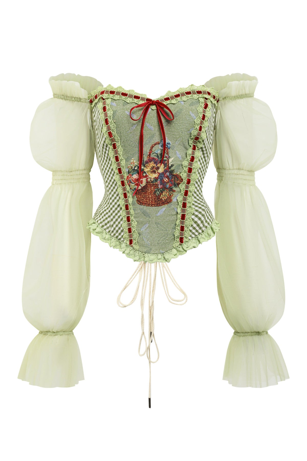 Berry Basket Floral Bra And Short Dress Set-Up