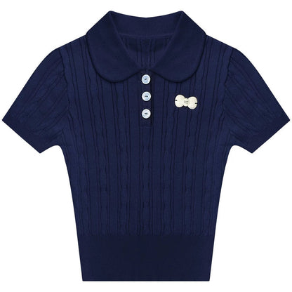 Sweet Twist Knitted Top