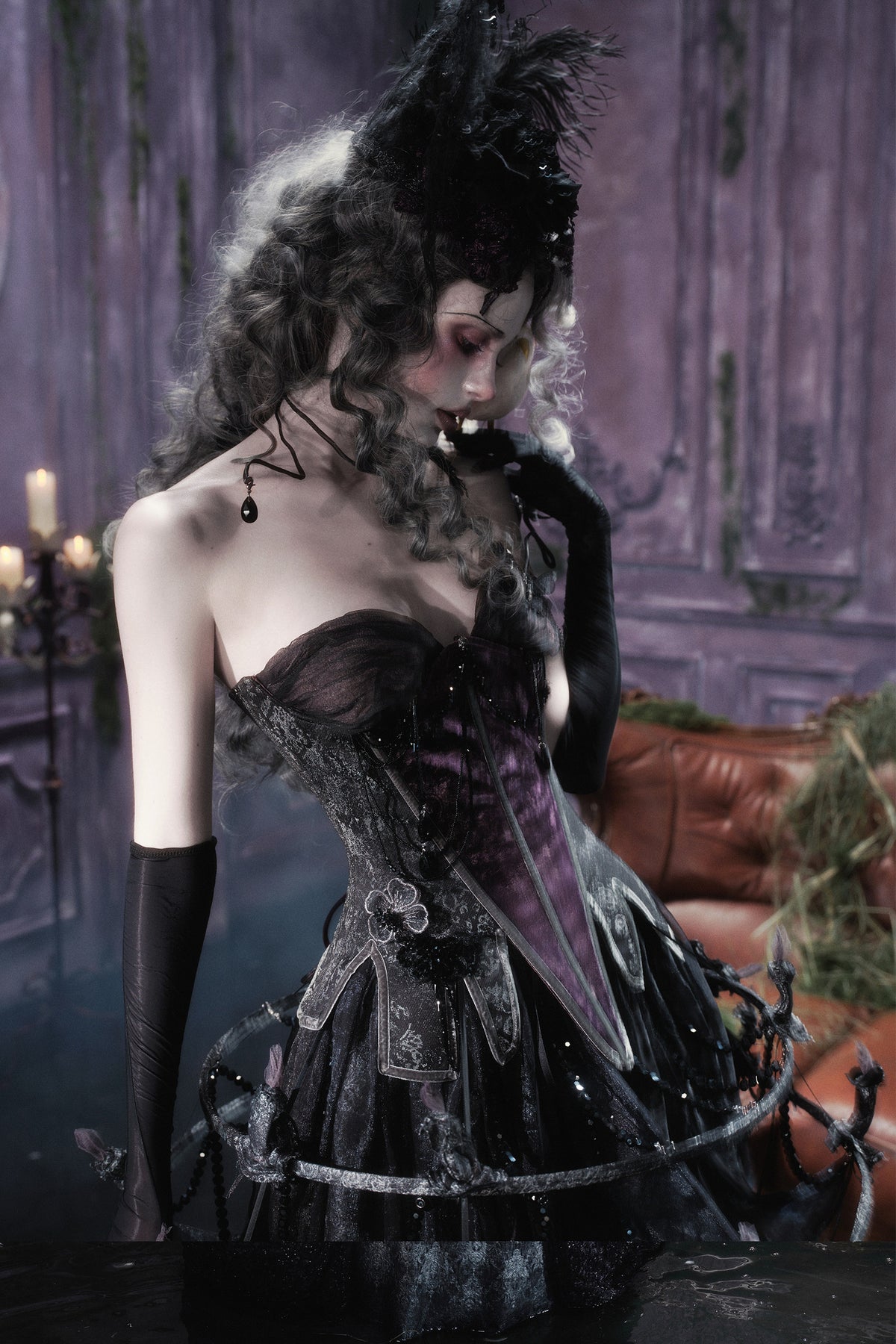 Butterfly Ghost Fishbone Corset