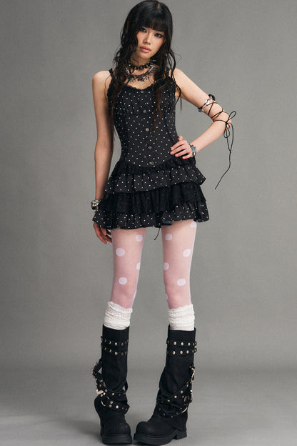 Retro Polka Dot Dress