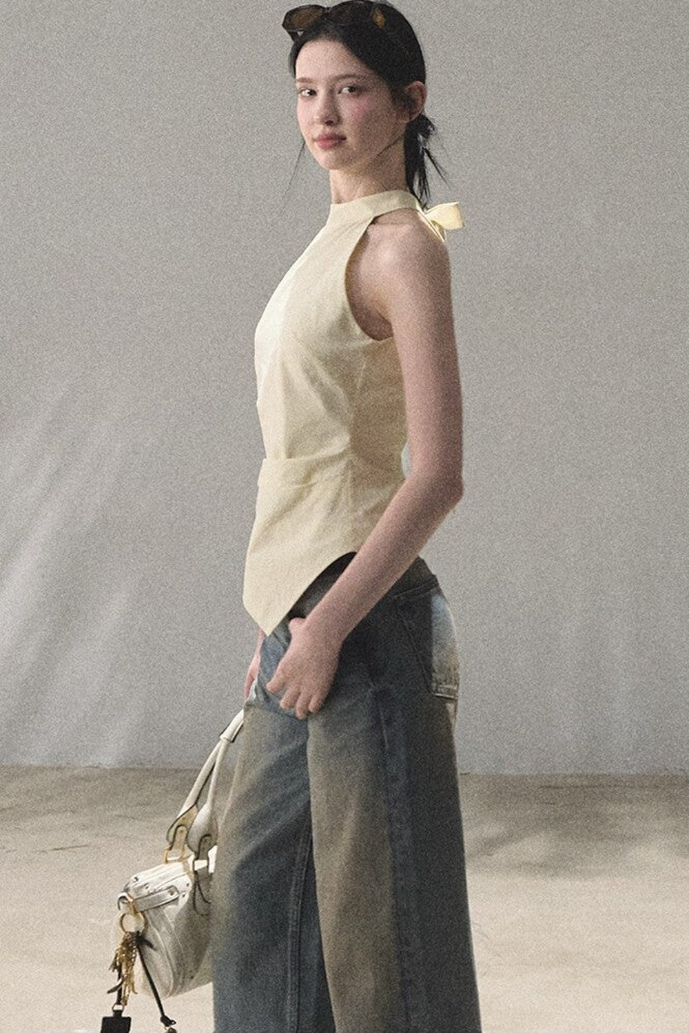 Lyocell Halter Sleeveless Camisole