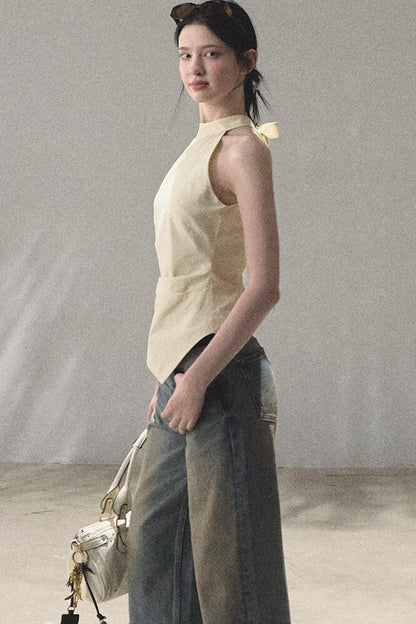 Lyocell Halter Sleeveless Camisole