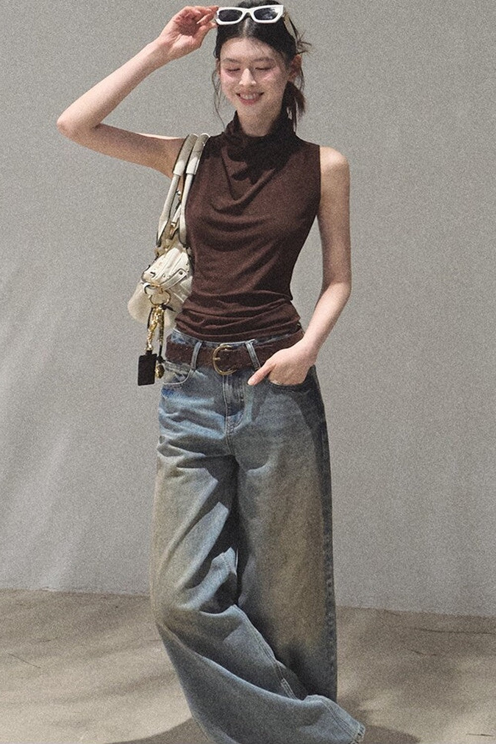 Flowing Twilight Halter Vest