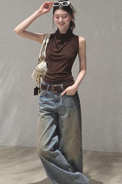 Flowing Twilight Halter Vest