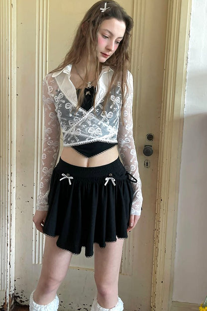 Angel's Tears Jacquard Ballet Top