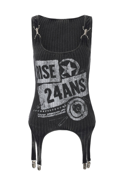 Lightwashed Spicy Tank Top