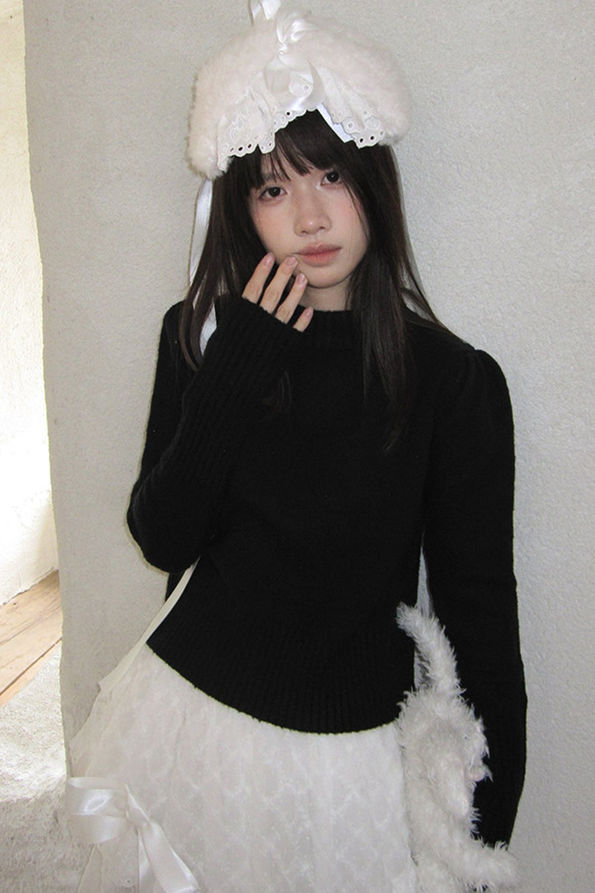 Strawberry Long Sleeve Sweater