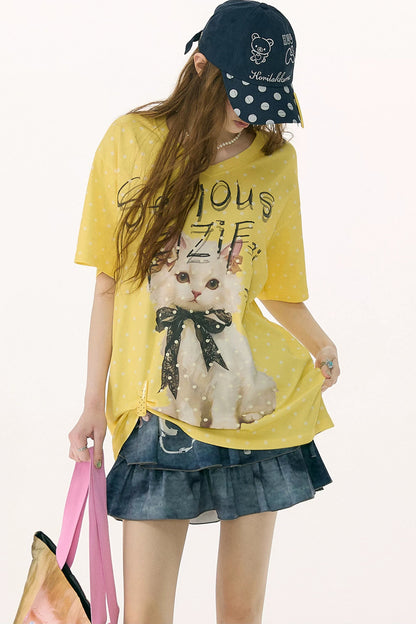 California Dream Polka Dot Blouse