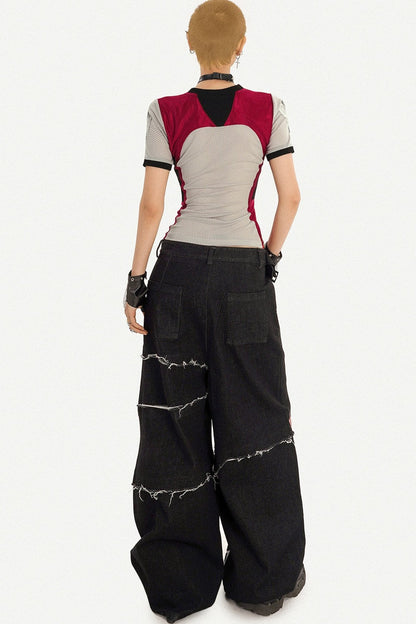 Deconstructed Retro Slim Top