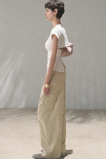 Wide Leg Cargo Pants