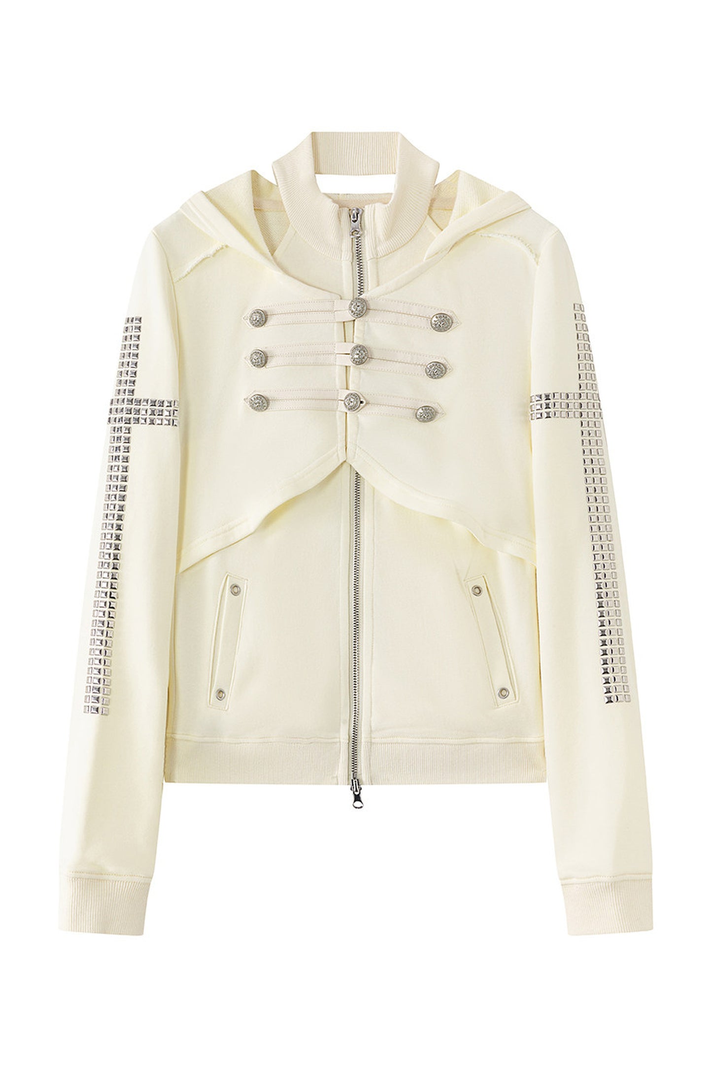 Napoleon Hooded Metal Jacket